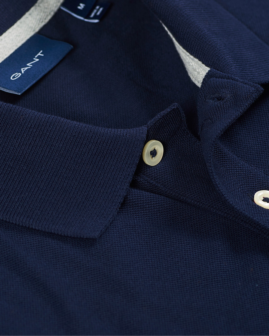 Herren | Poloshirts | GANT | The Summer Polo Evening Blue
