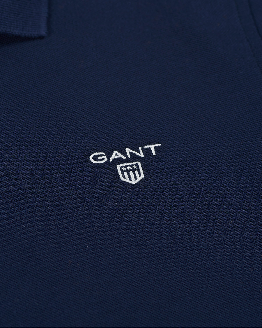 Herren | Poloshirts | GANT | The Summer Polo Evening Blue