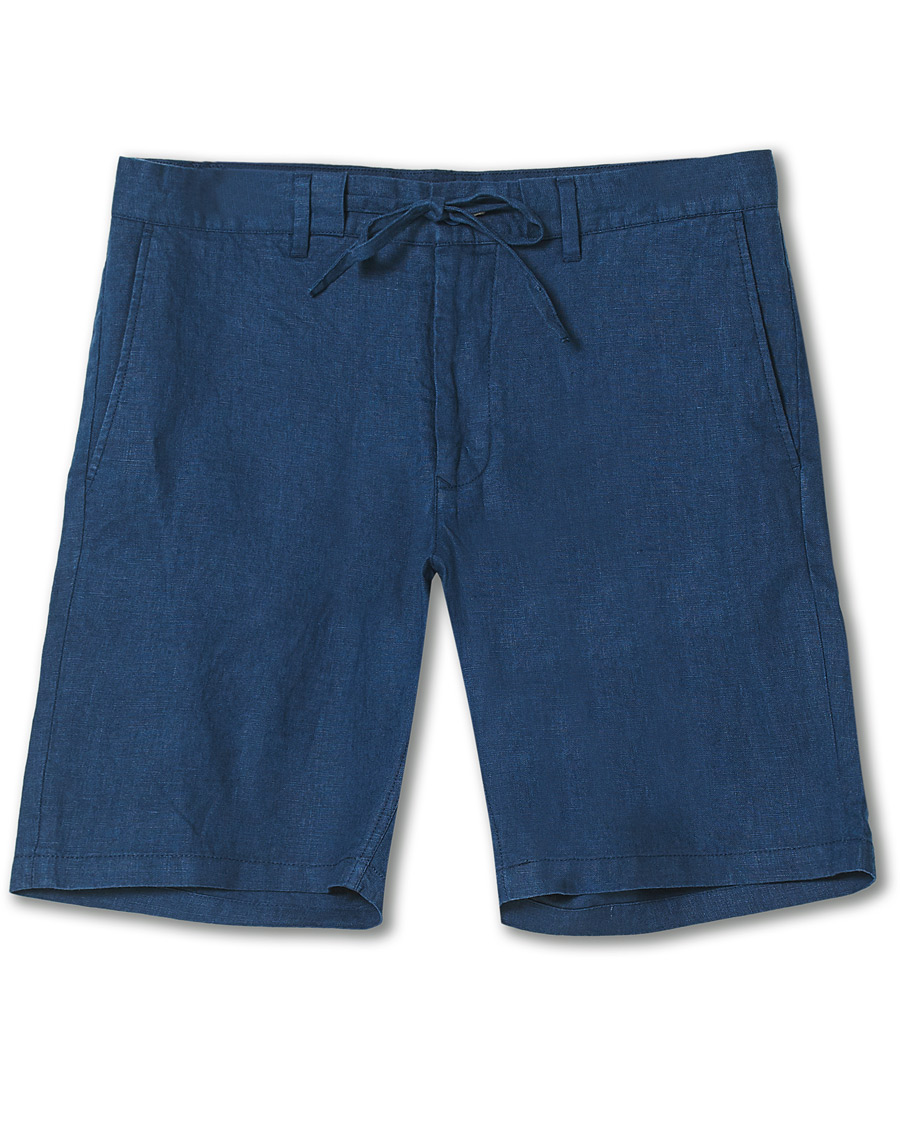Herren | Shorts | GANT | Relaxed Linen Drawstring Shorts Insignia Blue