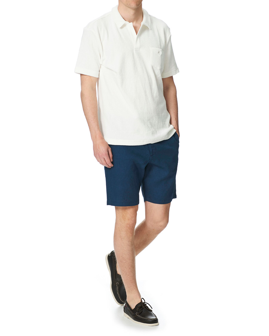 Herren | Shorts | GANT | Relaxed Linen Drawstring Shorts Insignia Blue
