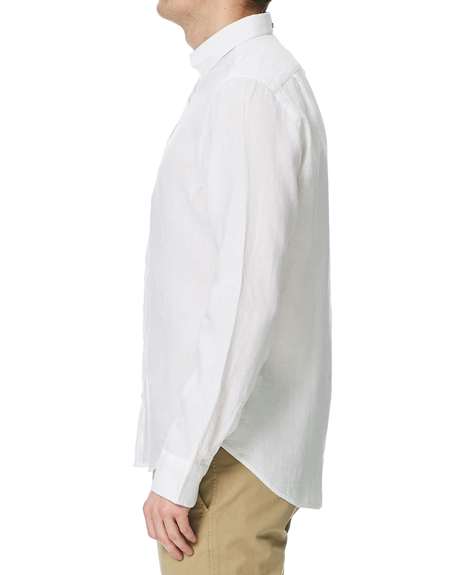Herren | Hemden | GANT | Slim Fit Linen Shirt White