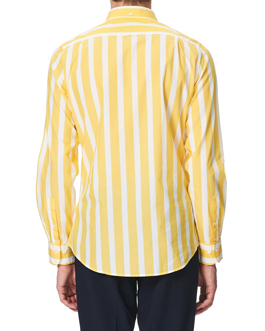 Herren | Hemden | GANT | Slim Fit Heritage Striped Shirt Yellow/White