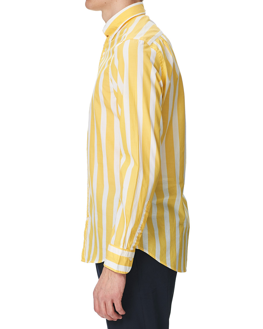 Herren | Hemden | GANT | Slim Fit Heritage Striped Shirt Yellow/White