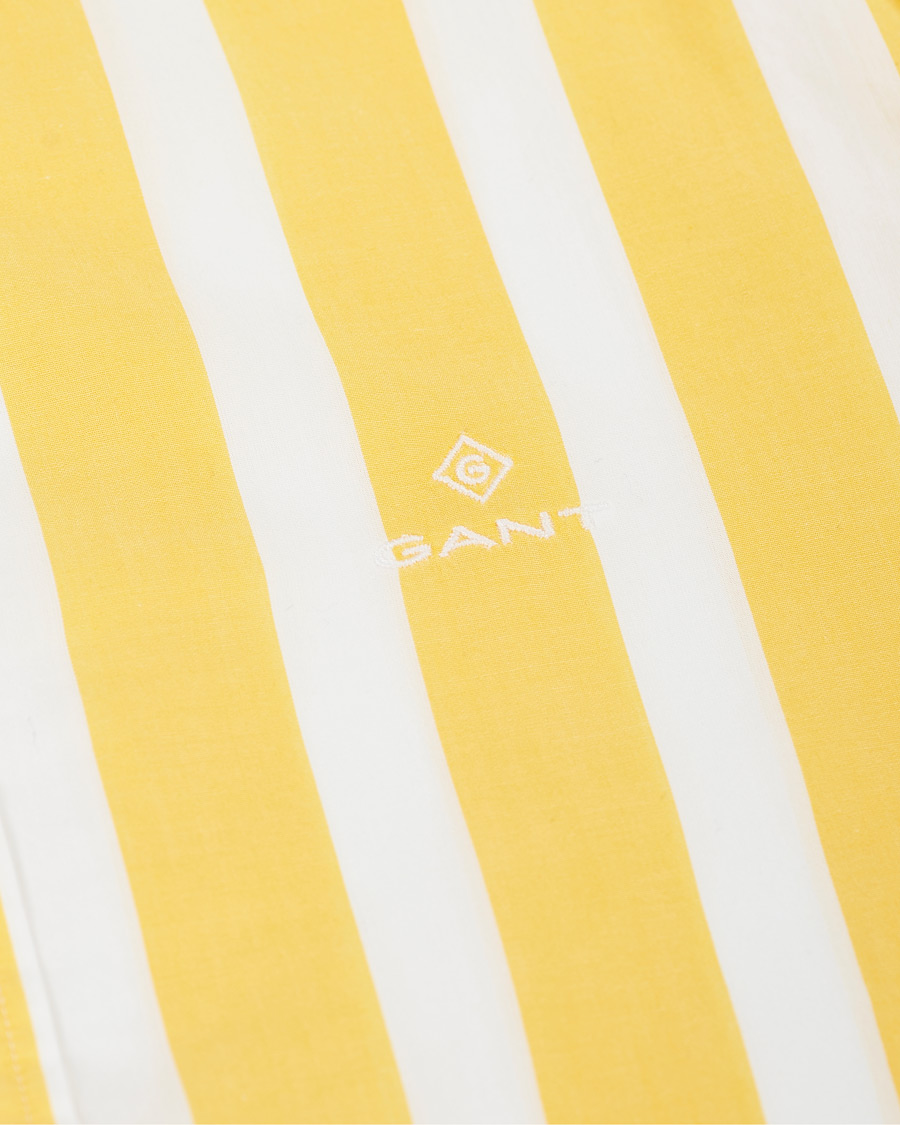 Herren | Hemden | GANT | Slim Fit Heritage Striped Shirt Yellow/White
