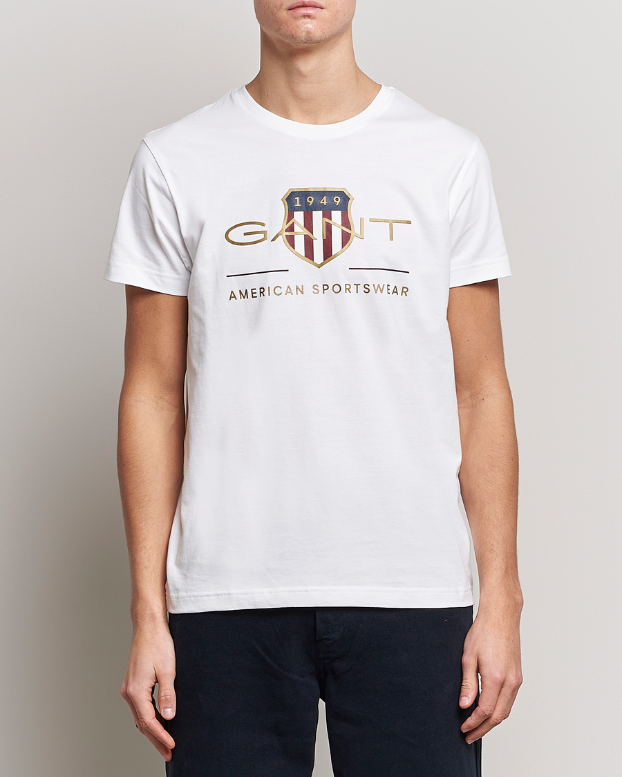 Herren |  | GANT | Archive Shield Logo T-Shirt White