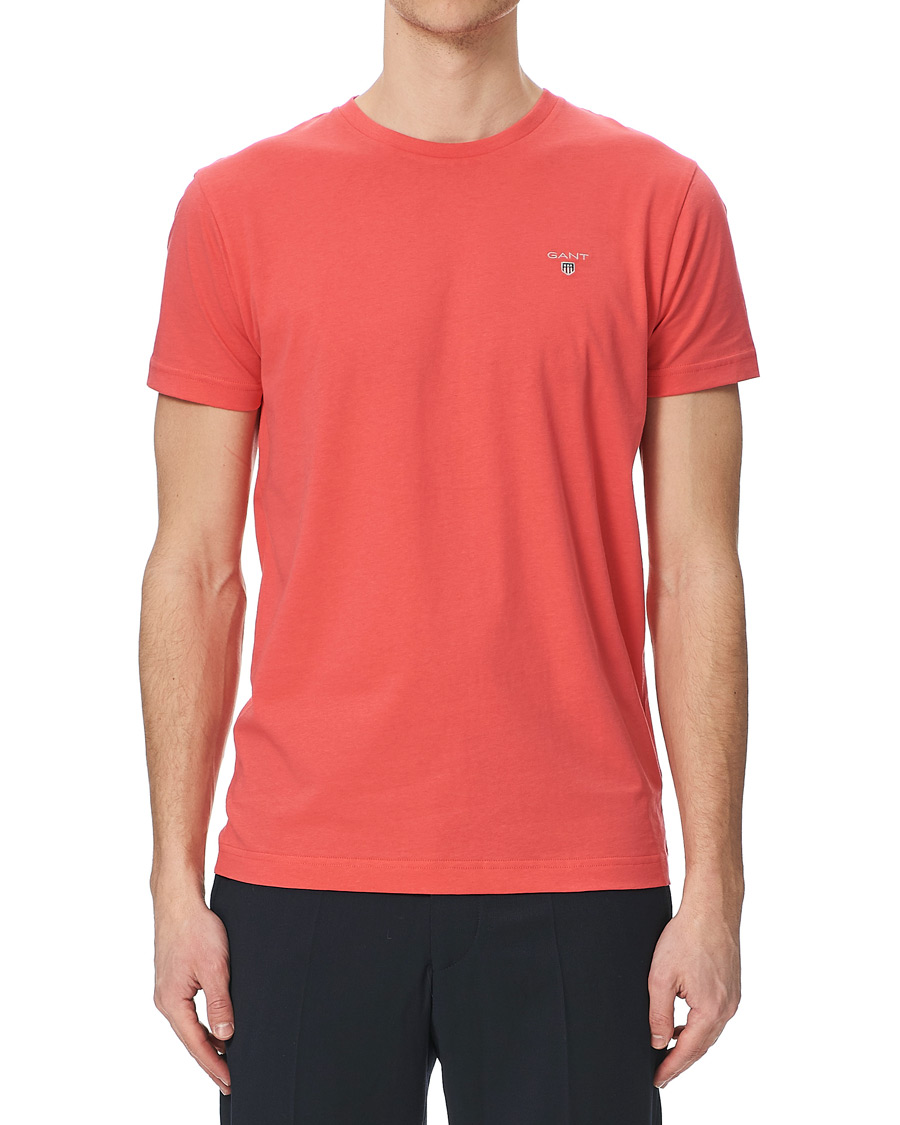 Herren | T-Shirts | GANT | The Original Tee Paradise Pink