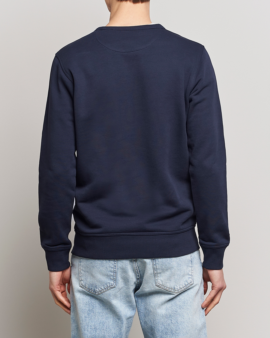 Herren | Pullover | GANT | Archive Shield Crew Neck Sweatershirt Evening Blue