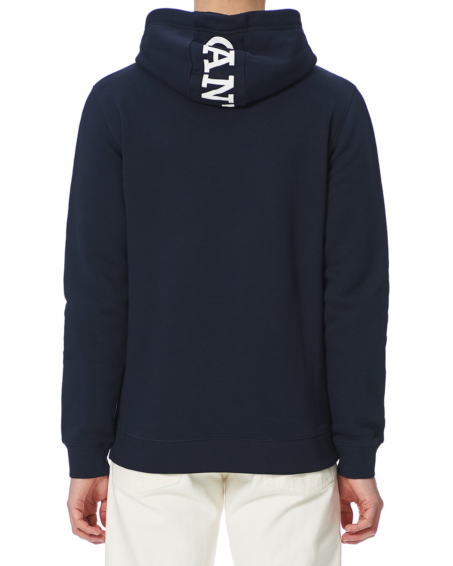 Herren | Pullover | GANT | Nautical Logo Hoodie Evening Blue