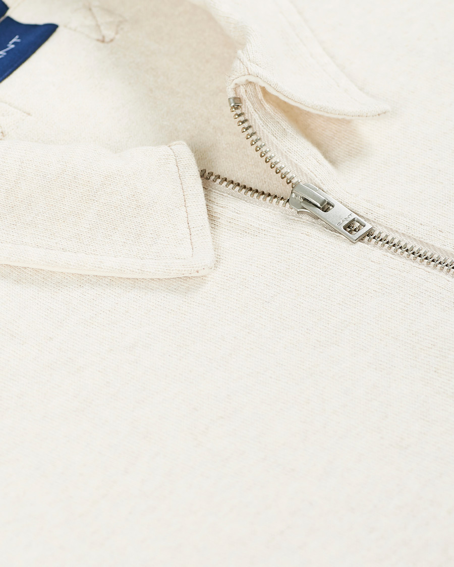 Herren | Pullover | GANT | Pocket Half-Zip Sweater Seed melange