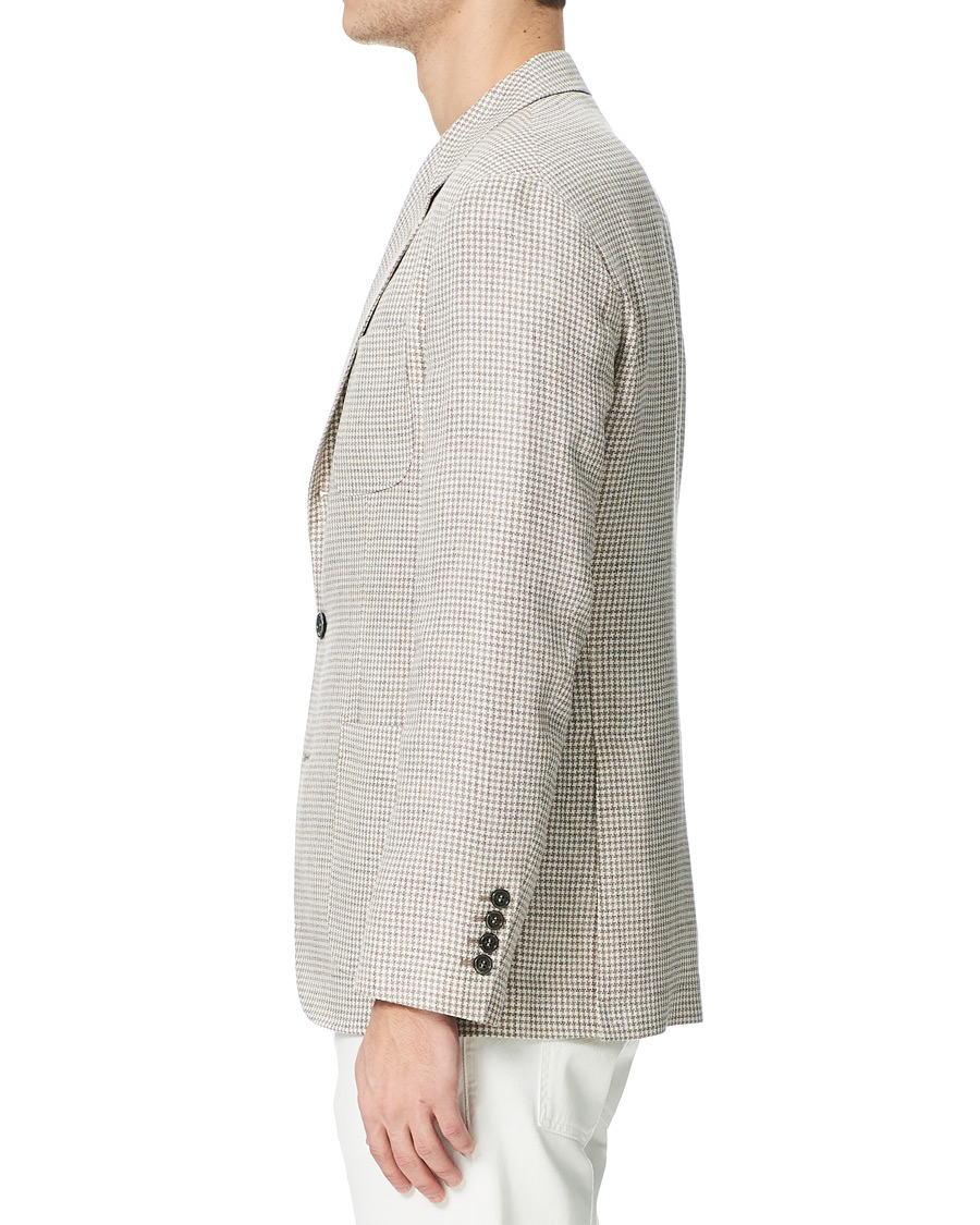Herren | Sakkos | Brunello Cucinelli | Linen/Silk Patch Pocket Blazer Beige