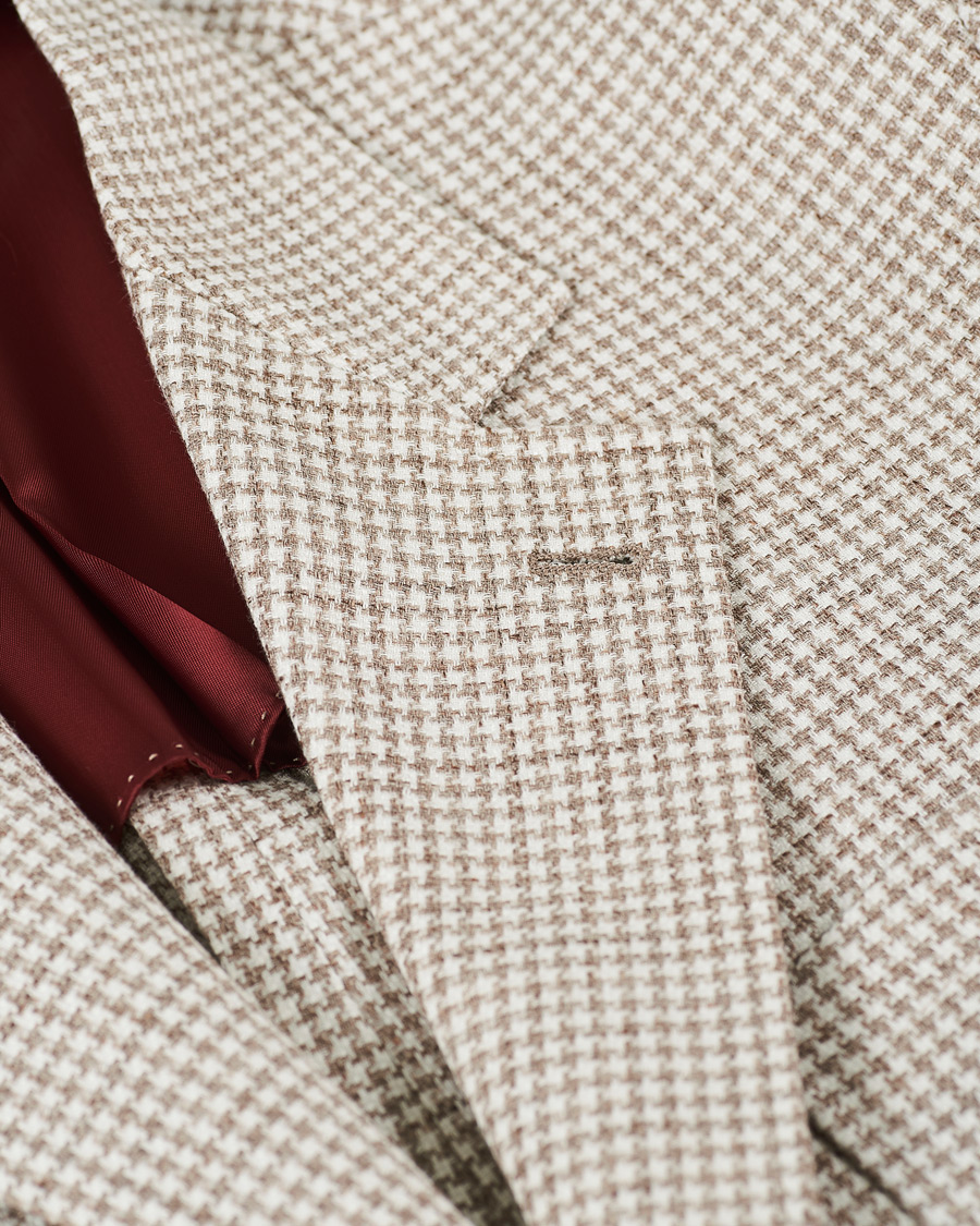 Herren | Sakkos | Brunello Cucinelli | Linen/Silk Patch Pocket Blazer Beige