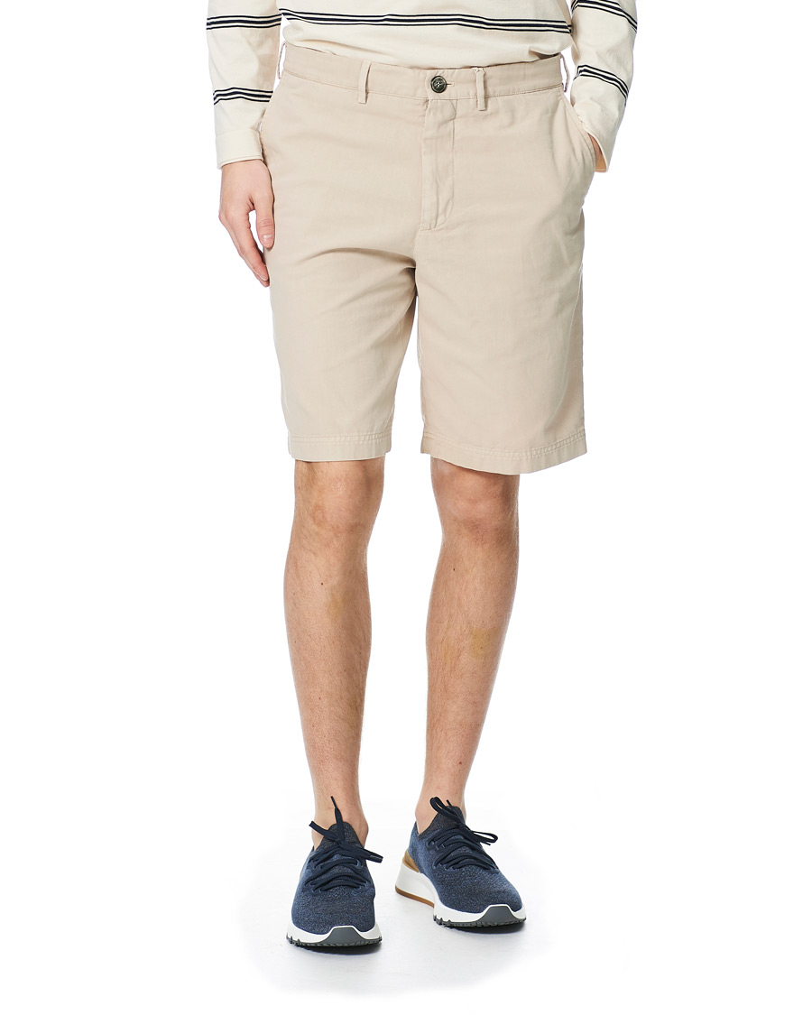 Herren | Shorts | Brunello Cucinelli | Cotton Comfort Shorts Beige 46