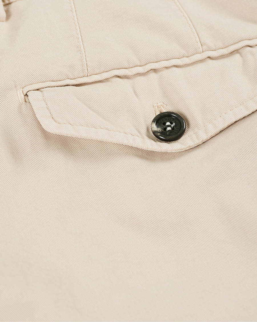 Herren | Shorts | Brunello Cucinelli | Cotton Comfort Shorts Beige 46