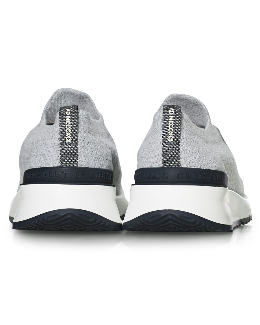 Herren | Brunello Cucinelli Mesh Running Sneaker Light Grey | Brunello Cucinelli | Mesh Running Sneaker Light Grey