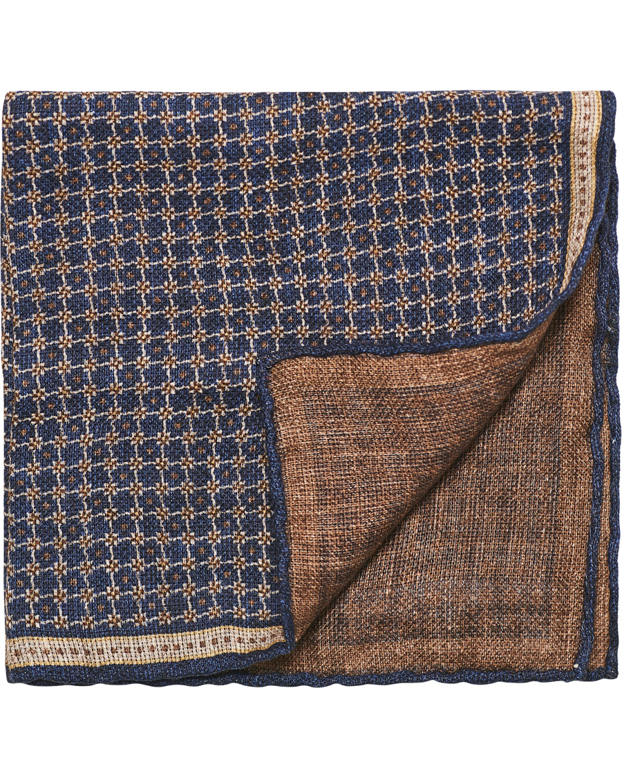 Herren | Brunello Cucinelli Pocket Square Navy | Brunello Cucinelli | Pocket Square Navy