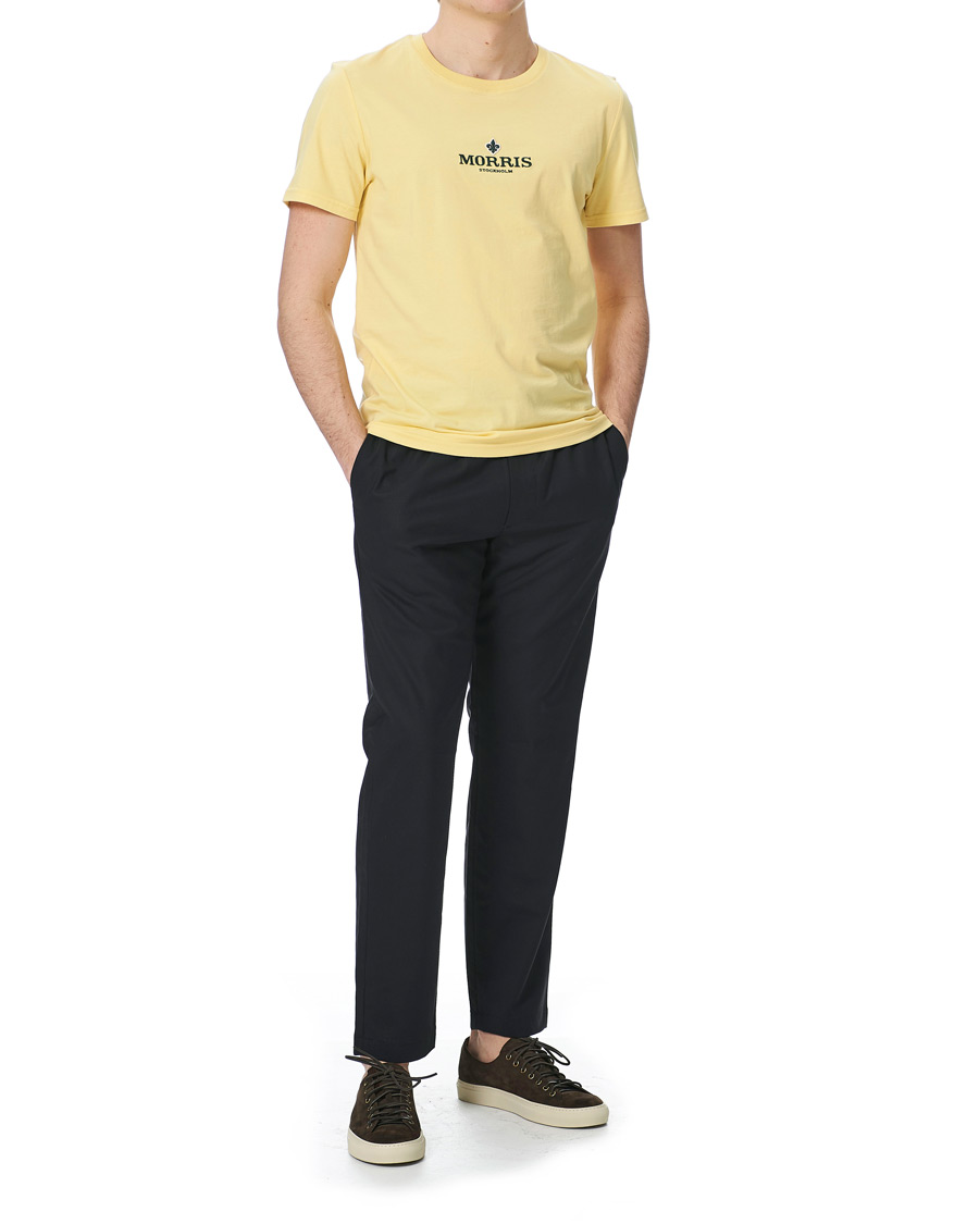 Herren | T-Shirts | Morris | Helton Logo Crew Neck Tee Yellow