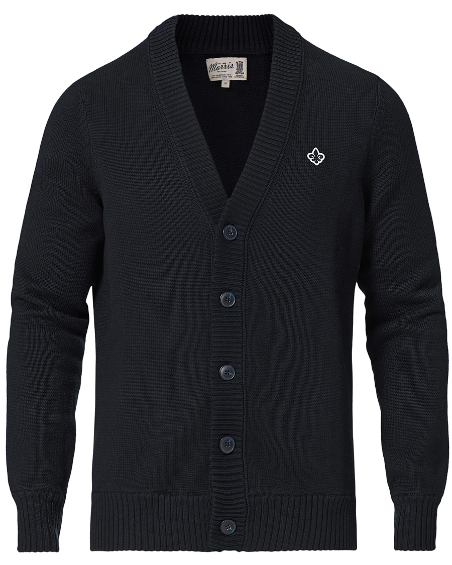 Herren | Pullover | Morris | Marvell Cardigan Old Blue