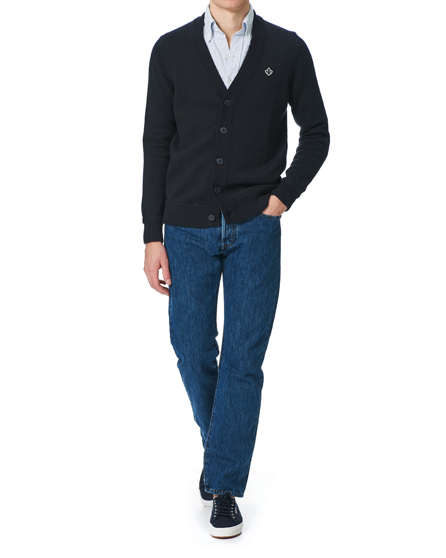 Herren | Pullover | Morris | Marvell Cardigan Old Blue