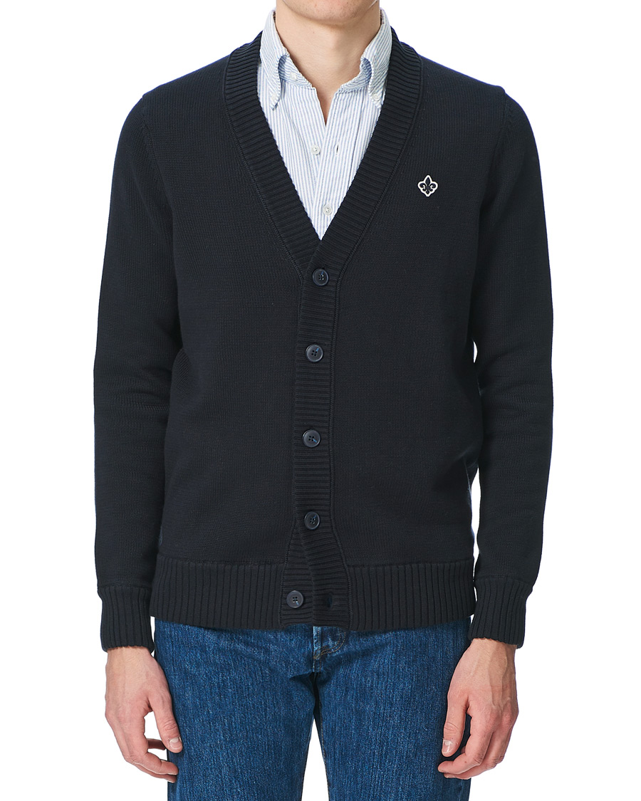 Herren | Pullover | Morris | Marvell Cardigan Old Blue