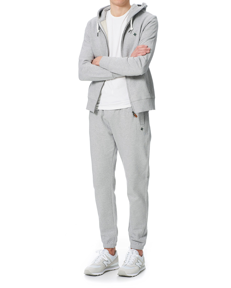 Herren | Pullover | Morris | Berkley Full-Zip Hoodie Grey Melange