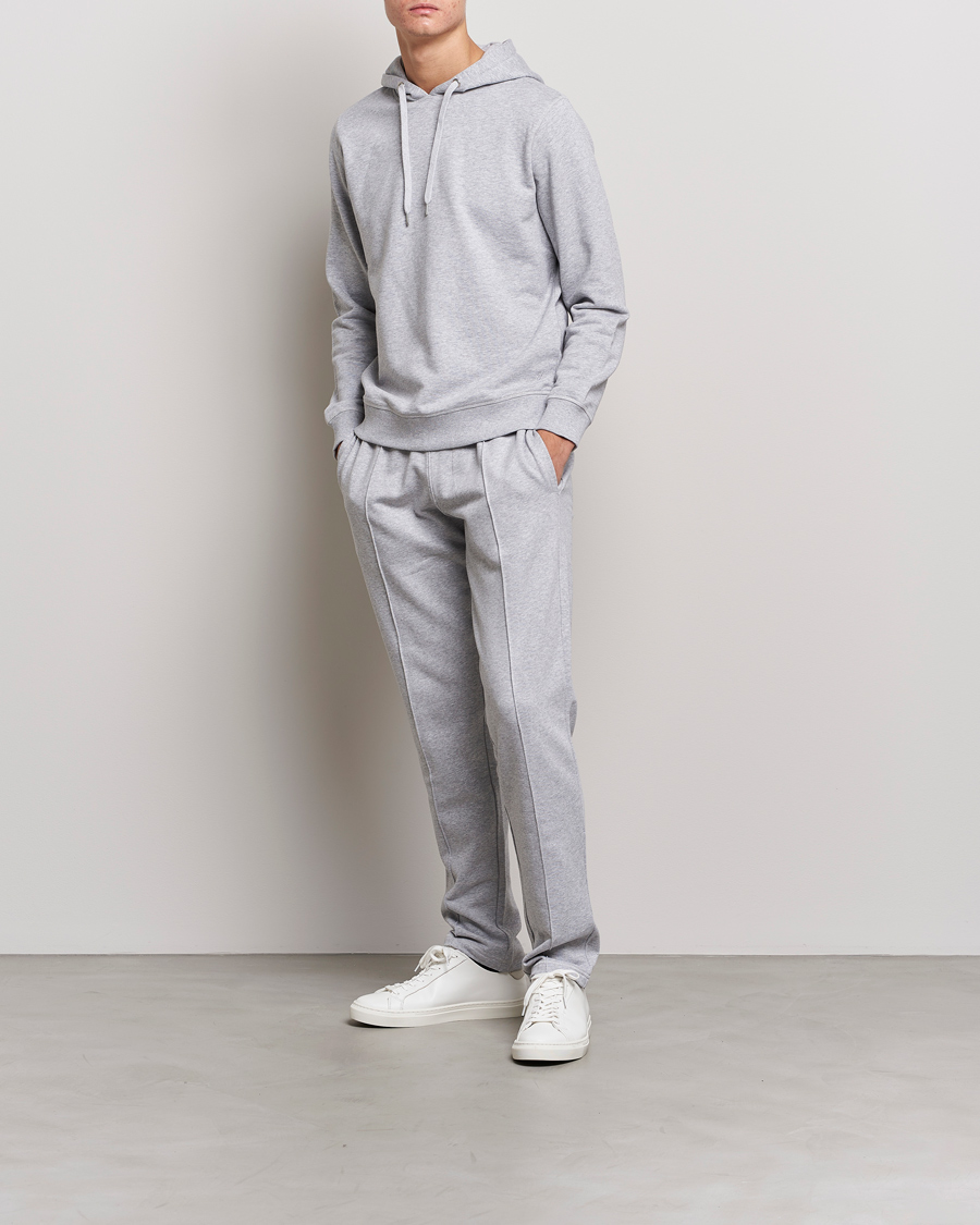 Herren | Stenströms | Stenströms | Cotton Jersey Pants Grey