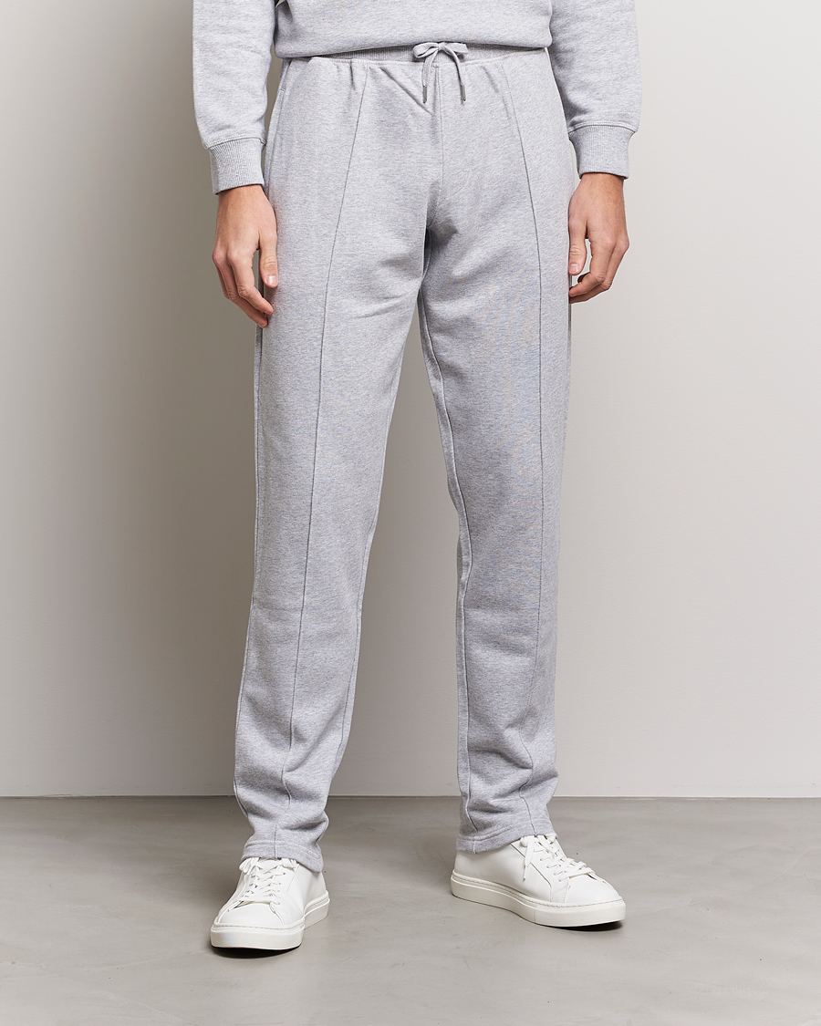 Herren | Business & Beyond | Stenströms | Cotton Jersey Pants Grey