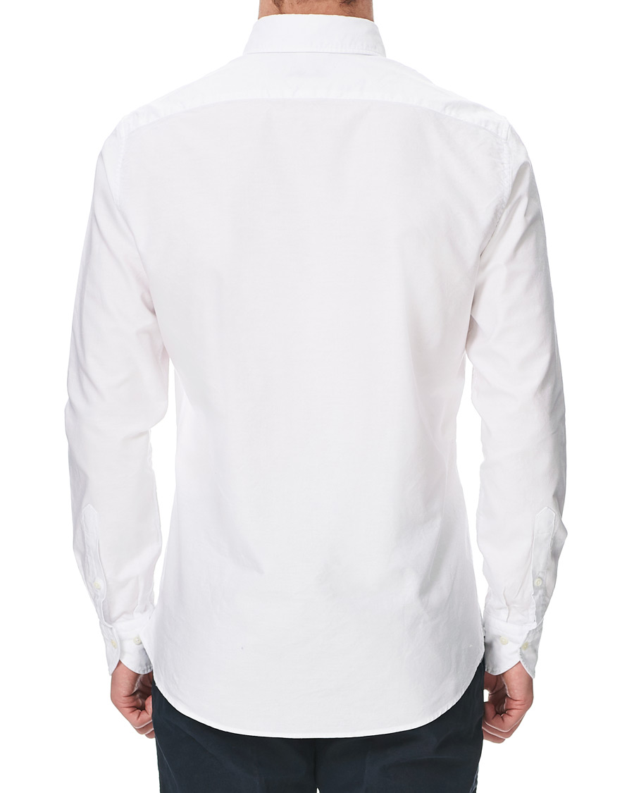 Herren | Hemden | Stenströms | Slimline Oxford Shirt White