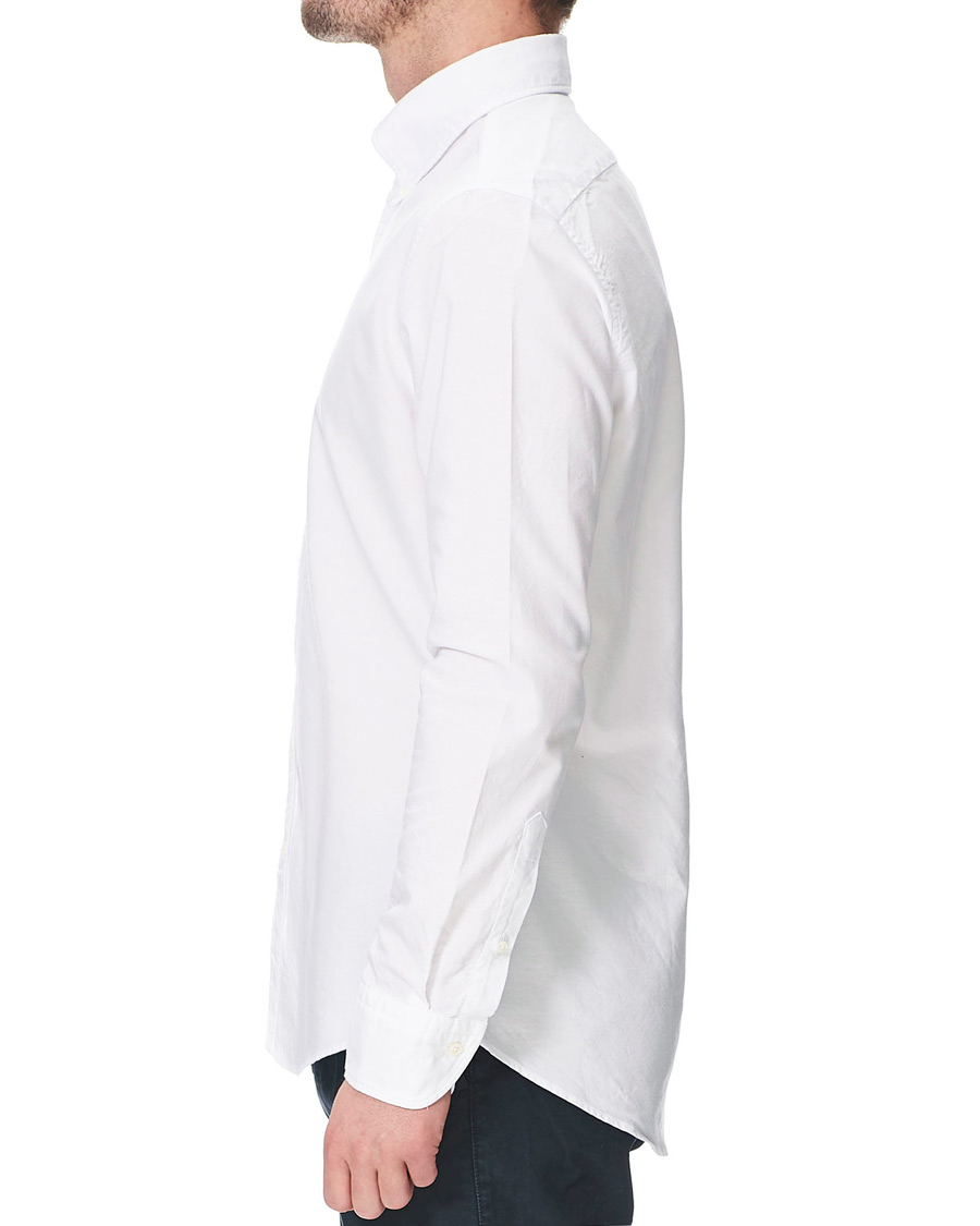 Herren | Hemden | Stenströms | Slimline Oxford Shirt White