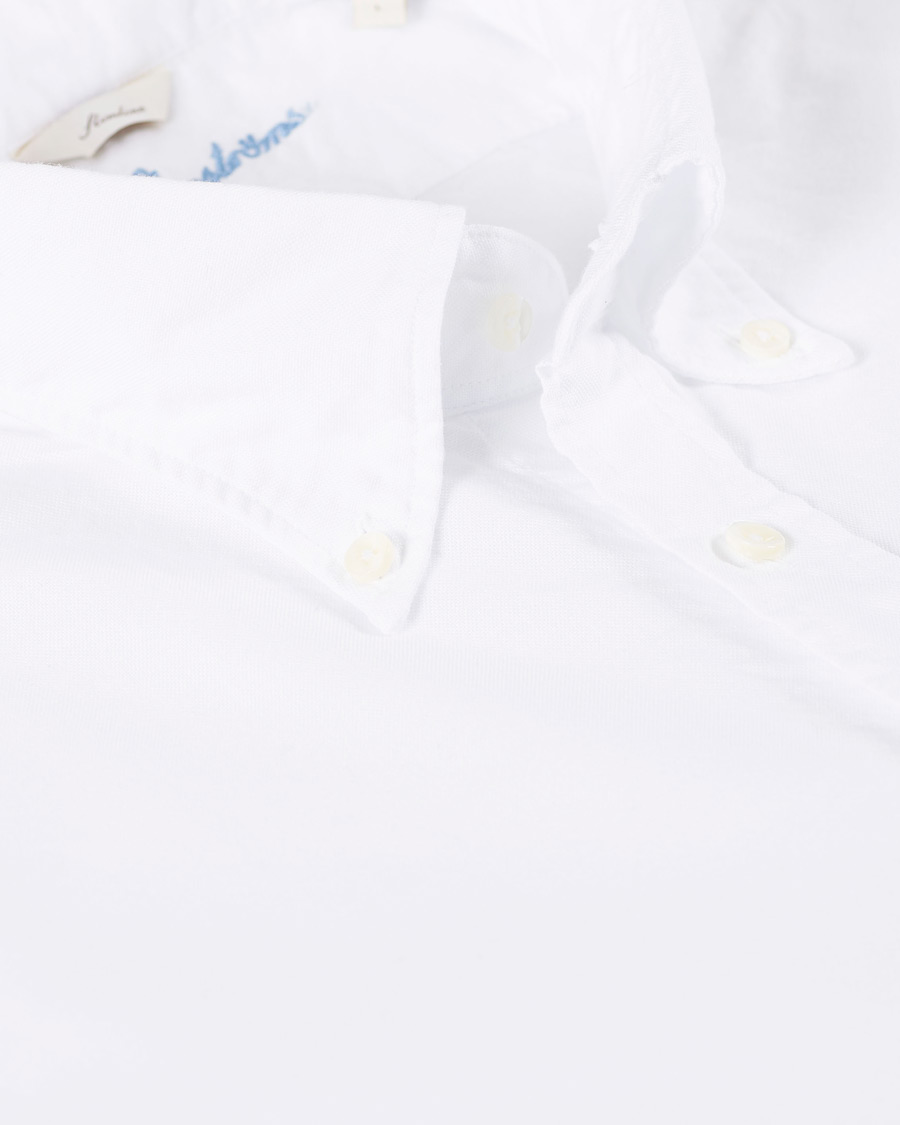 Herren | Hemden | Stenströms | Slimline Oxford Shirt White
