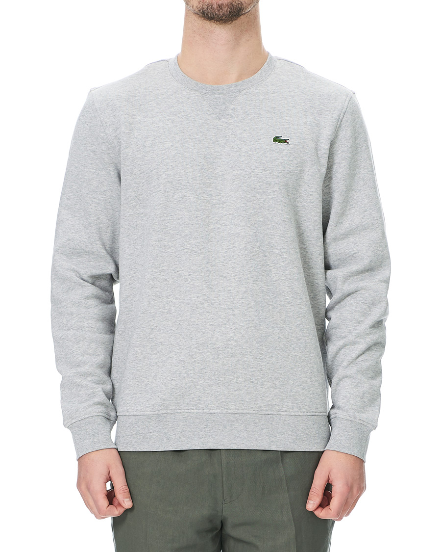 Herren | Pullover | Lacoste | Crew Neck Sweatshirt Argent Chine