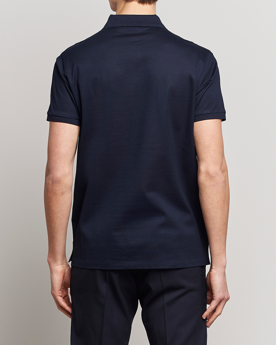 Herren | Poloshirts | Ralph Lauren Purple Label | Mercerized Cotton Polo Chairman Navy