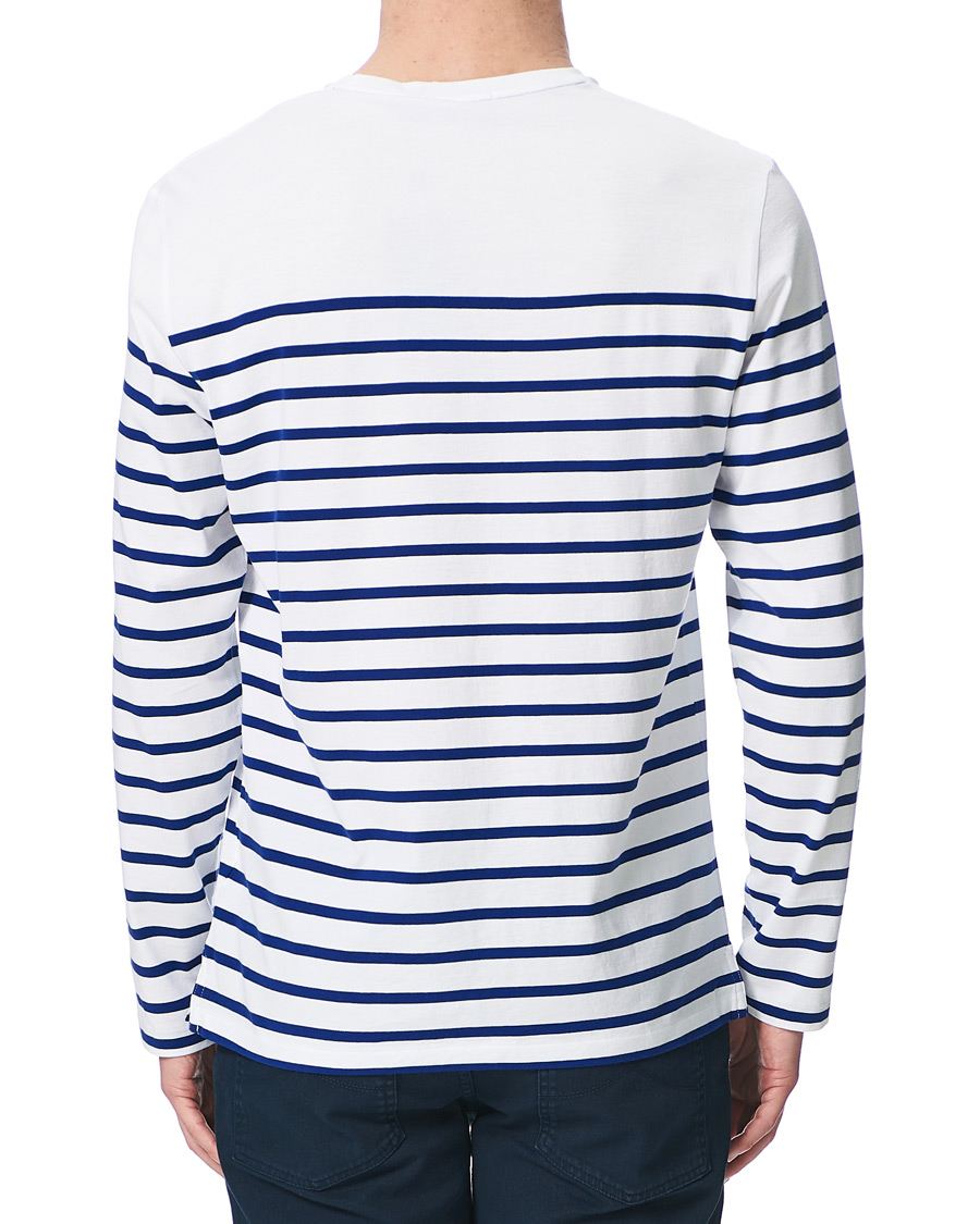 Herren | Pullover | Ralph Lauren Purple Label | Marine Light Pullover White/Royal Blue