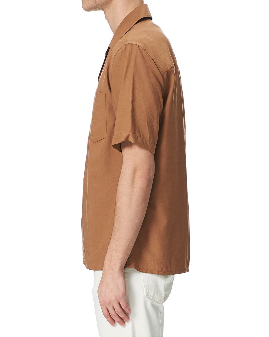 Herren | Hemden | AMI | Signature Camp Collar Shirt Beige
