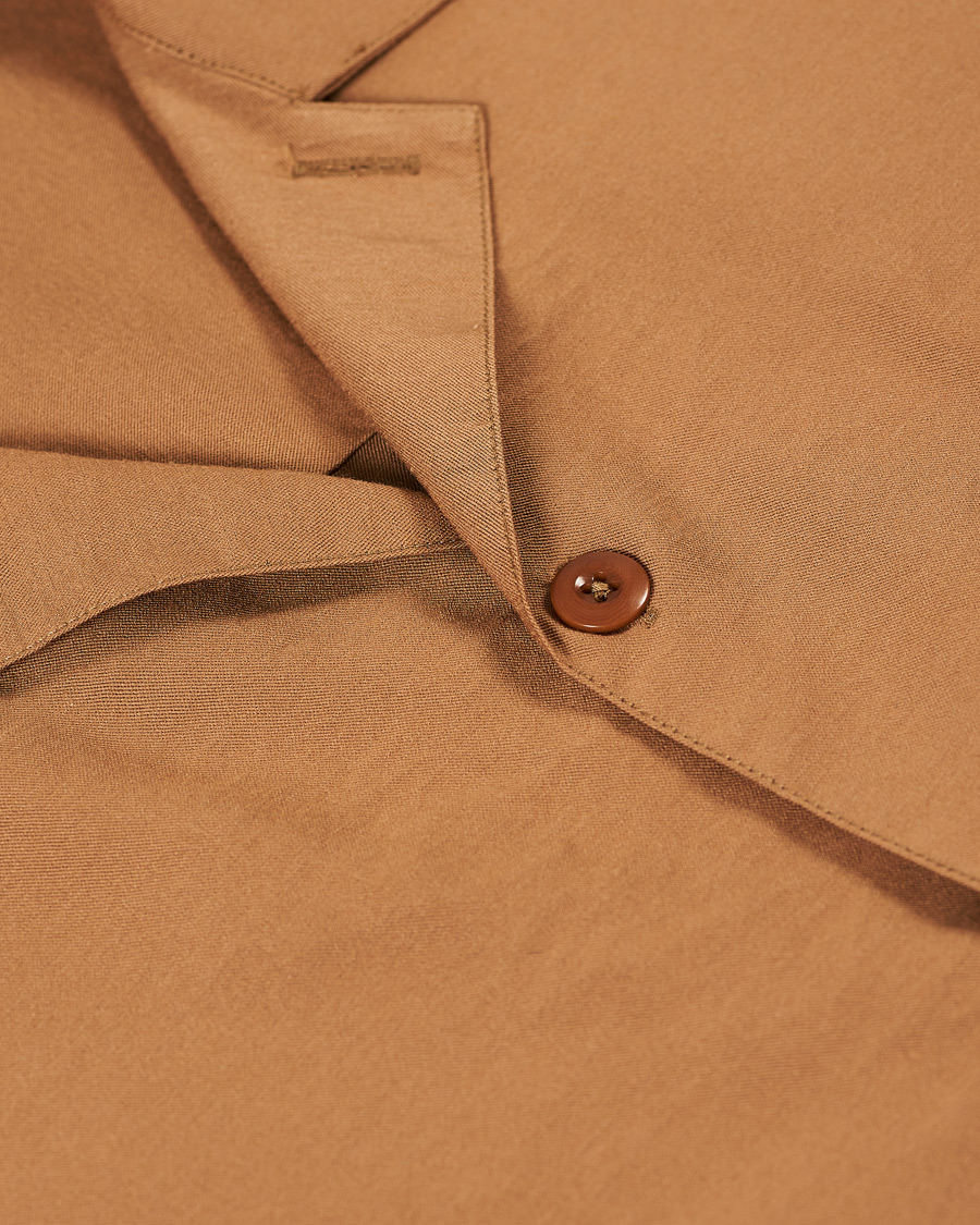 Herren | Hemden | AMI | Signature Camp Collar Shirt Beige