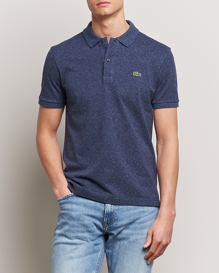 Herren |  | Lacoste | Slim Fit Polo Piké Heather Nebula