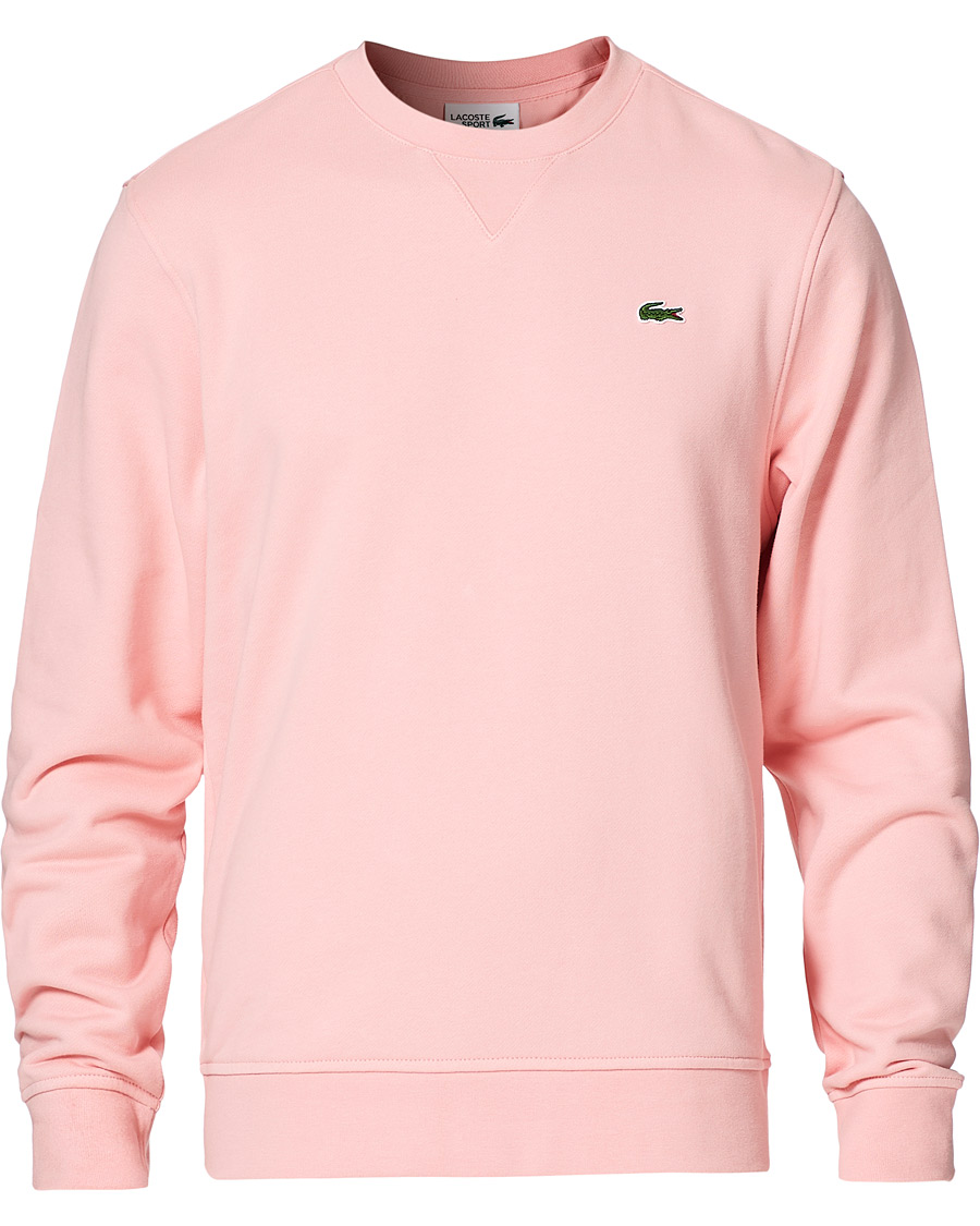 Lacoste pink shop sweatshirt