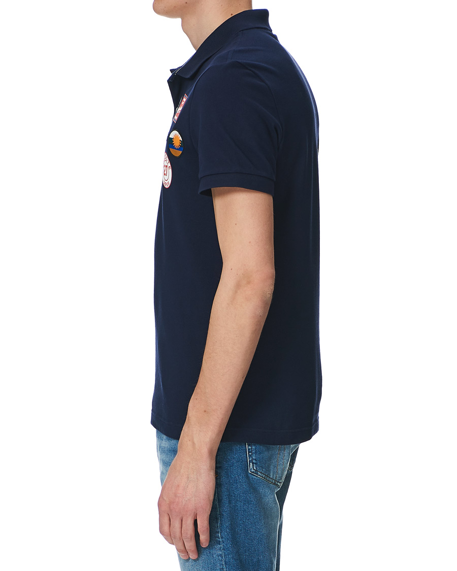 Herren | Poloshirts | Lacoste | Original Patch Polo Piké Navy Blue