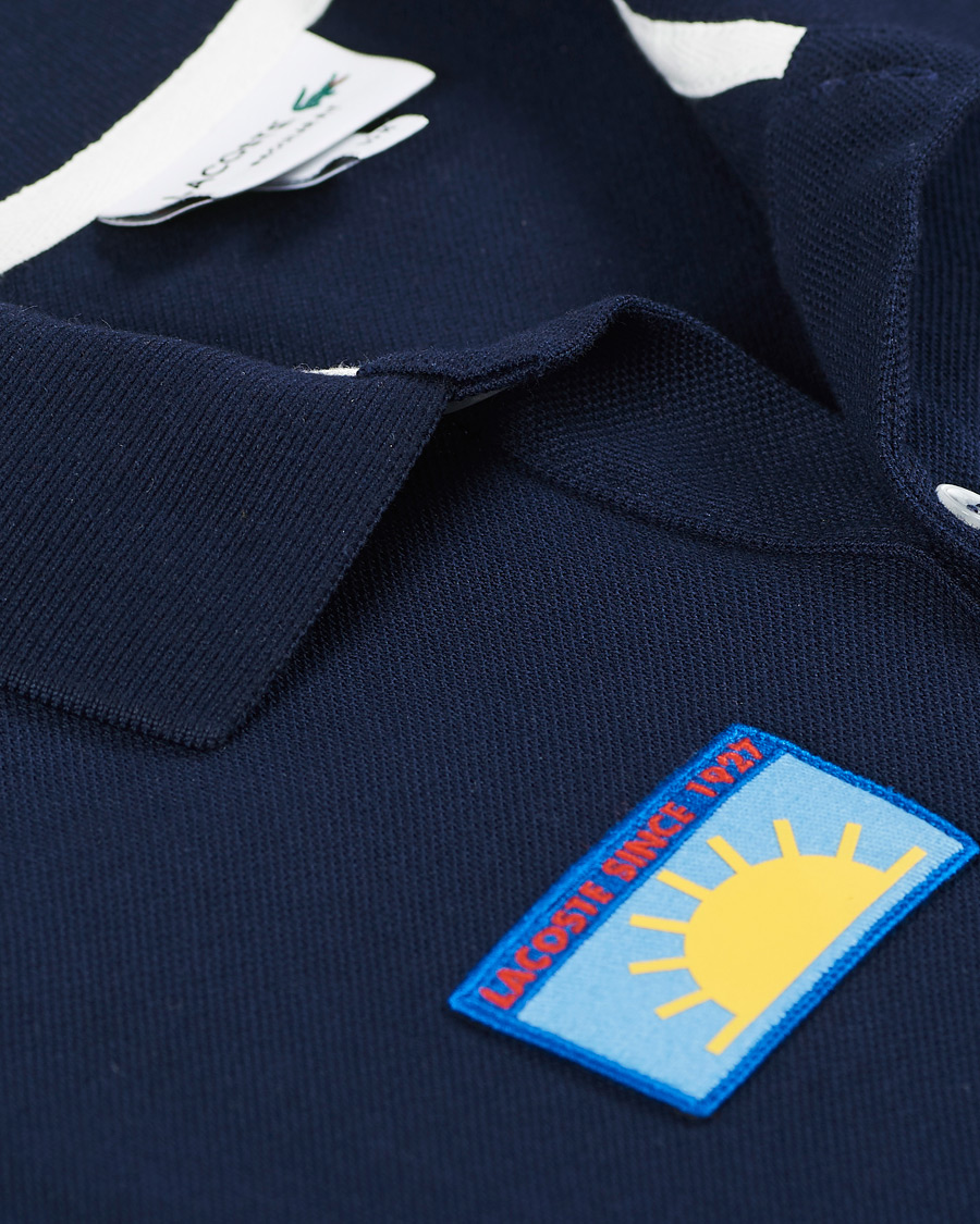 Herren | Poloshirts | Lacoste | Original Patch Polo Piké Navy Blue