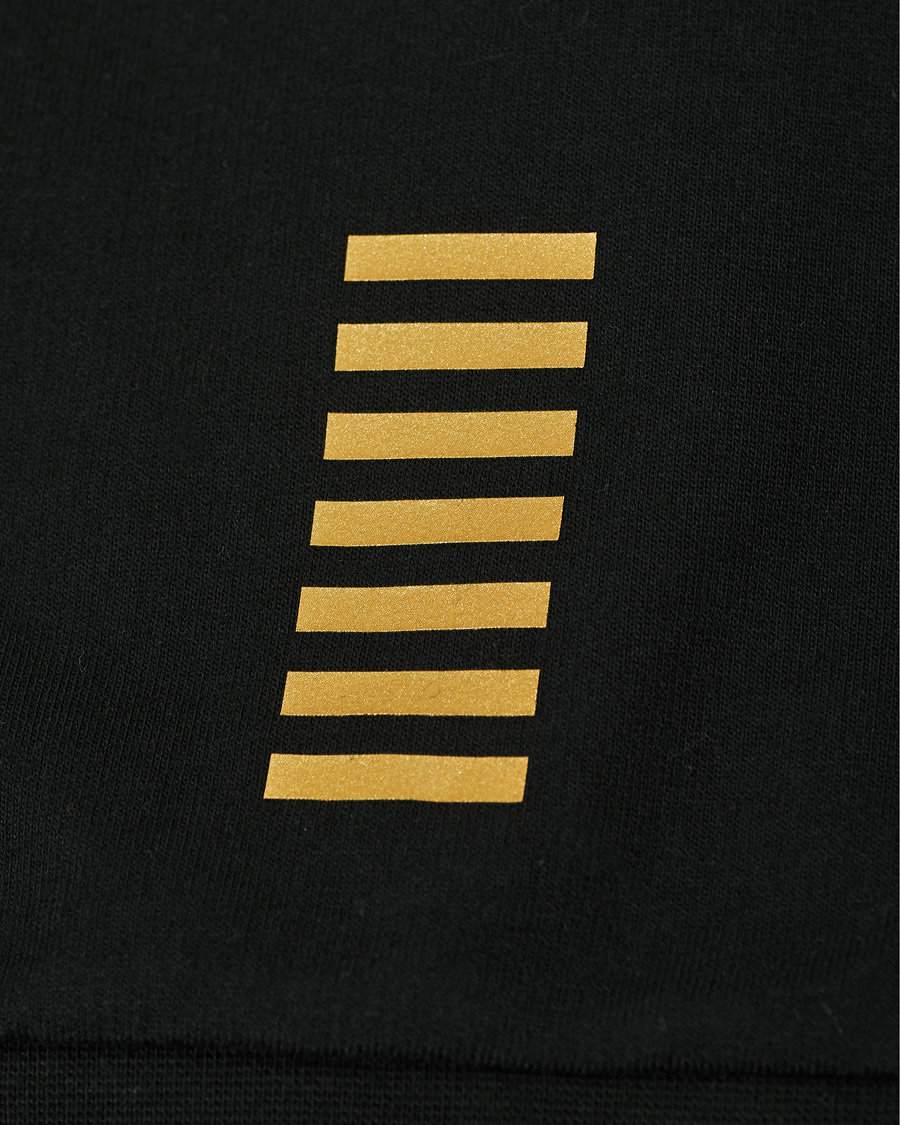 Herren | Pullover | EA7 | Train Core Full Zip Hoodie Black/Gold