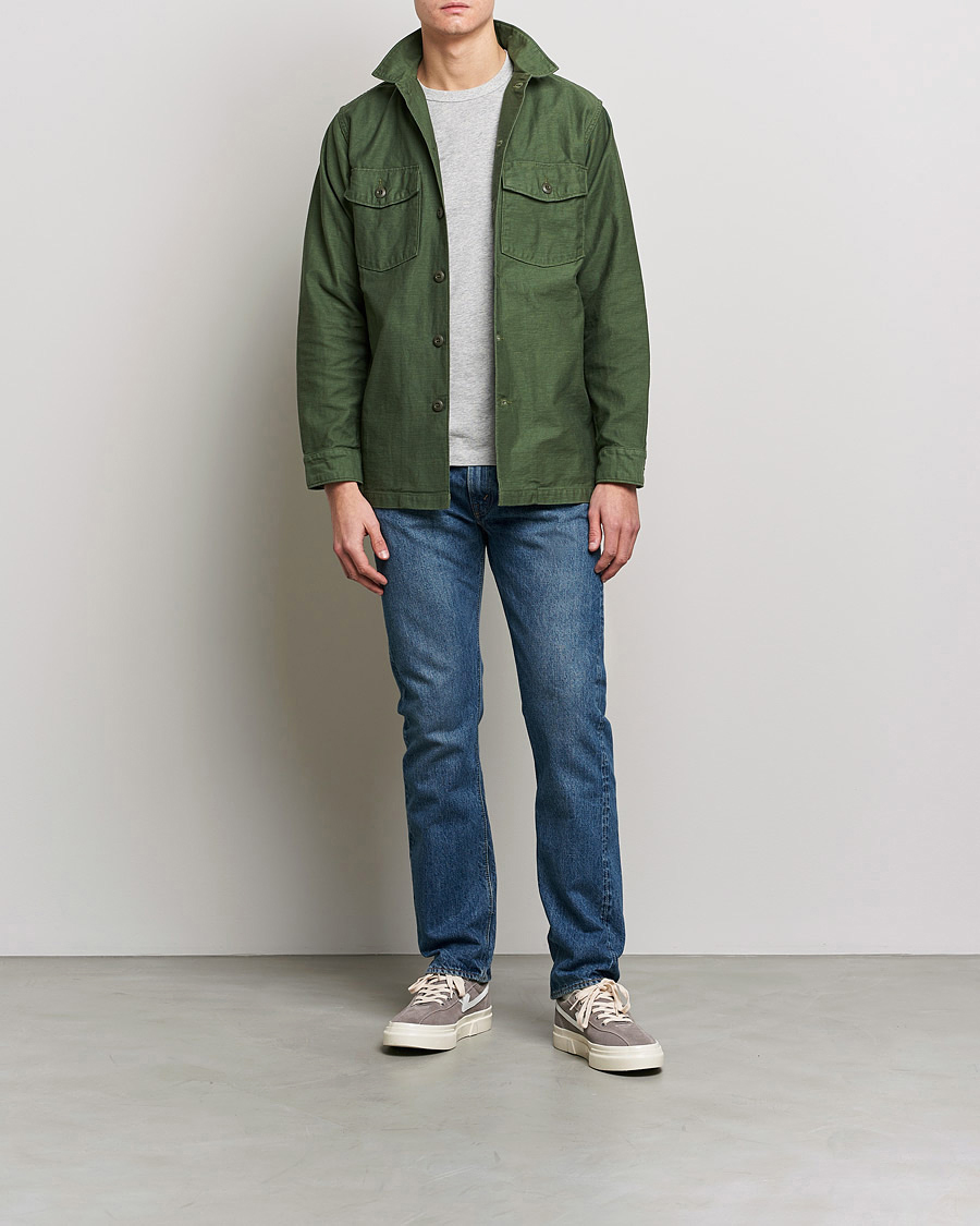 Herren | Jeans | orSlow | Tapered Fit 107 Selvedge Jeans 2 Year Wash