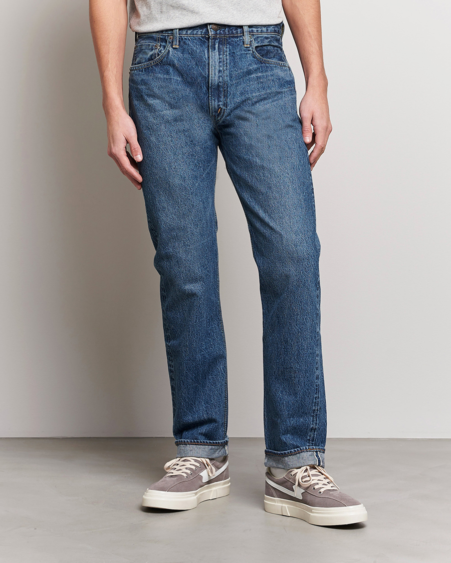 Herren |  | orSlow | Tapered Fit 107 Selvedge Jeans 2 Year Wash