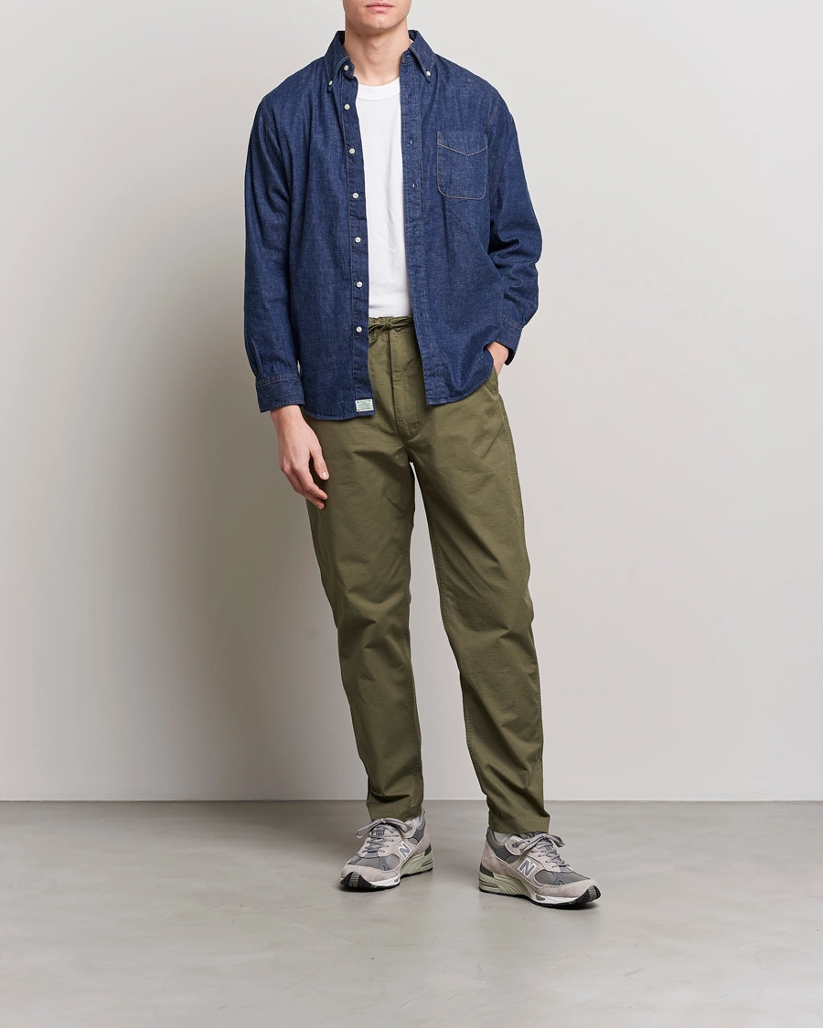 Herren | Hosen | orSlow | New Yorker Pants Army Green
