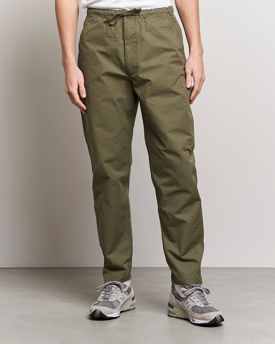 Herren | Japanese Department | orSlow | New Yorker Pants Army Green