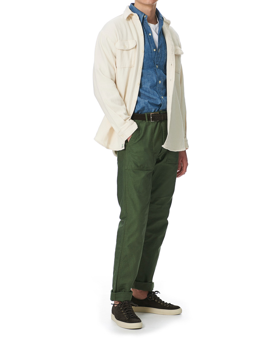 Herren | Hemden | orSlow | Vintage Fit Soft Overshirt Ecru