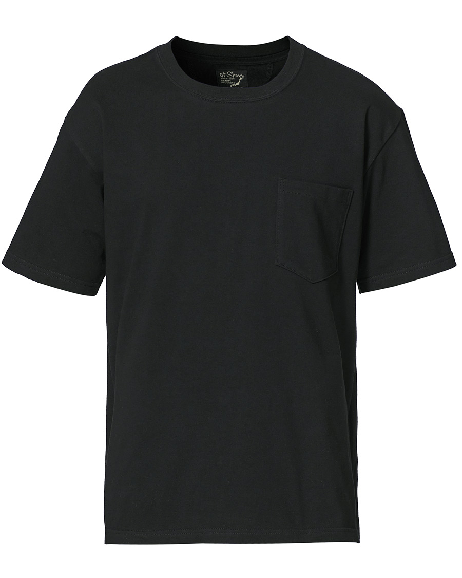 Herren | T-Shirts | orSlow | Military Pocket Tee Black