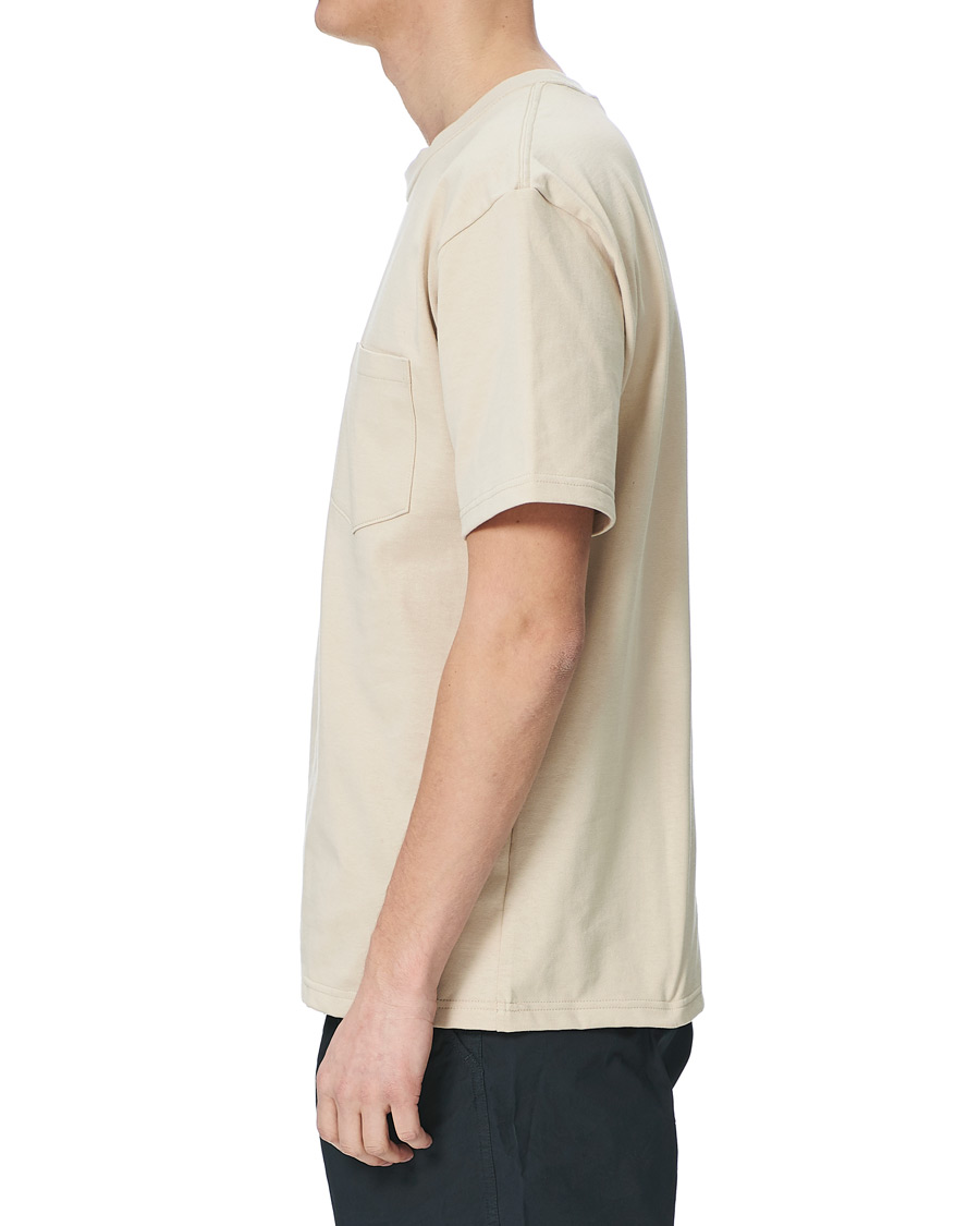 Herren | T-Shirts | orSlow | Military Pocket Tee Beige
