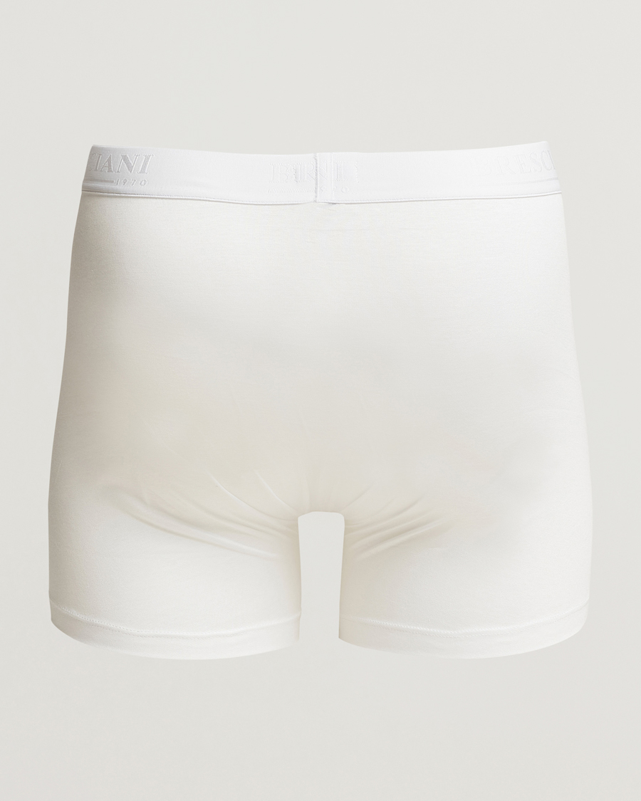 Herren | Bresciani | Bresciani | Cotton Boxer Trunk White