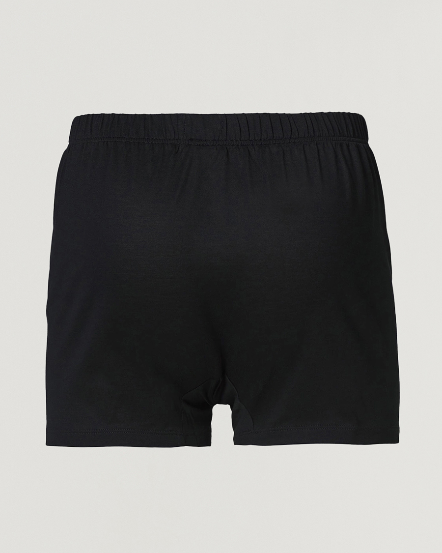 Herren | Bresciani | Bresciani | Cotton Boxer Brief Black