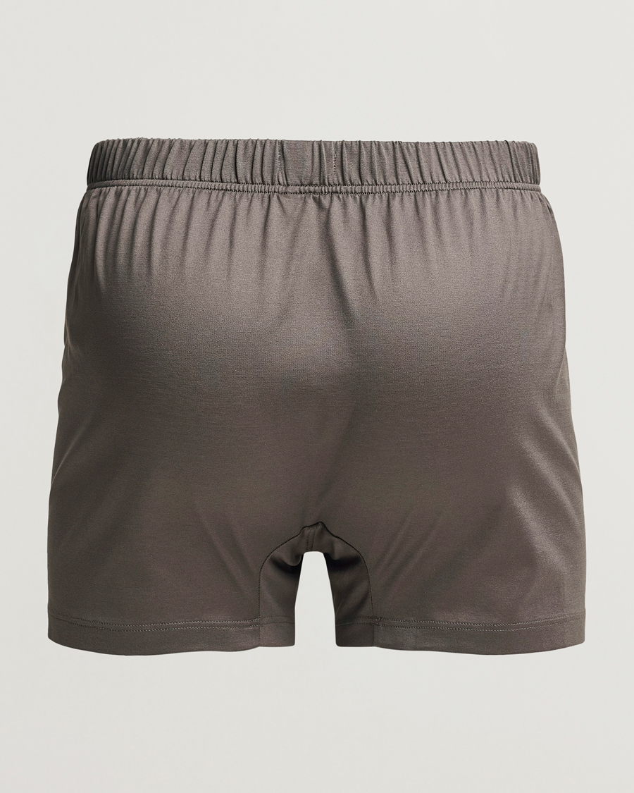 Men | Bresciani | Bresciani | Cotton Boxer Brief Grey