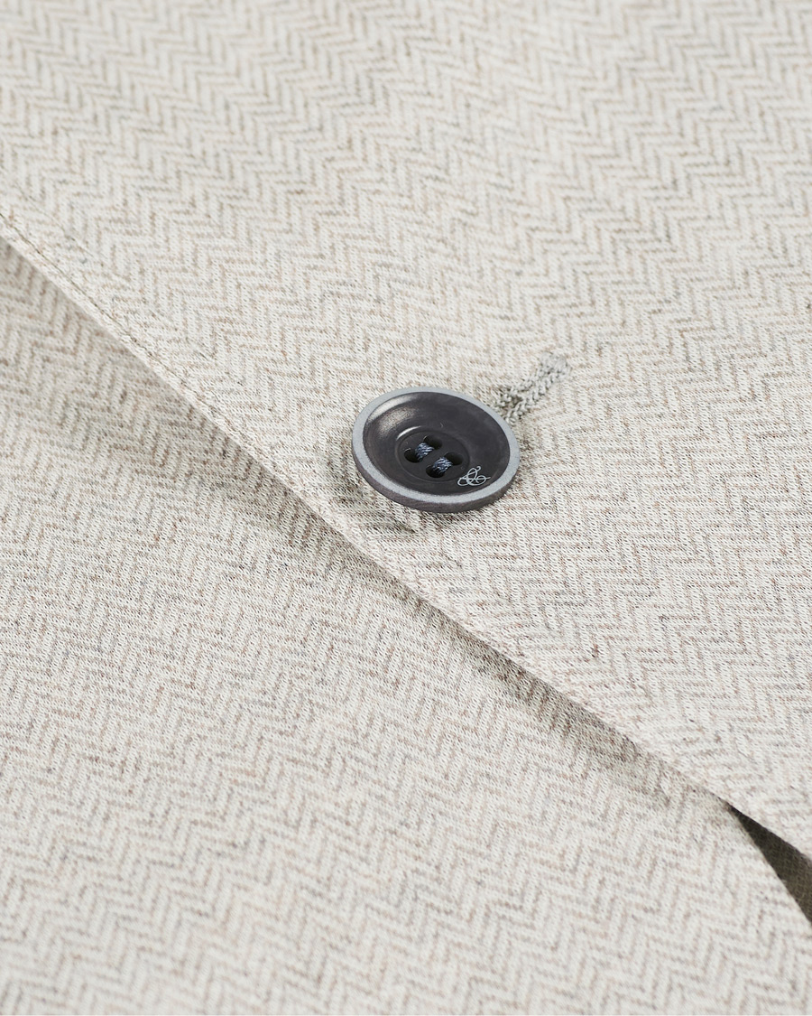 Herren | Sakkos | Canali | Herringbone Jersey Blazer Sand